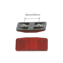 Plastic Bicycle Reflector with Bracket (HRF-008)